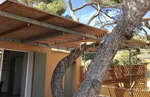 Ensues-la-Redonne Casa | Lujosa villa frente al mar con piscina, vistas al mar y cala excepcional