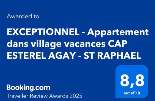 Cap Esterel Apartamento | EXCEPTIONNEL - Appartement dans village vacances CAP ESTEREL AGAY - ST RAPHAEL