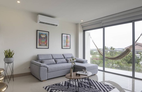 Zona Norte Apartamento | 59 m² Apartamento ∙ 1 habitación ∙ 4 personas