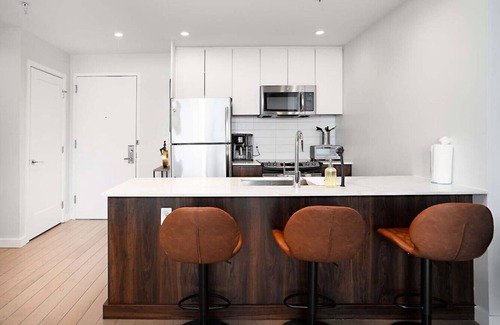 The Heights Apartamento | Exclusive 1BR Apt with NYC View