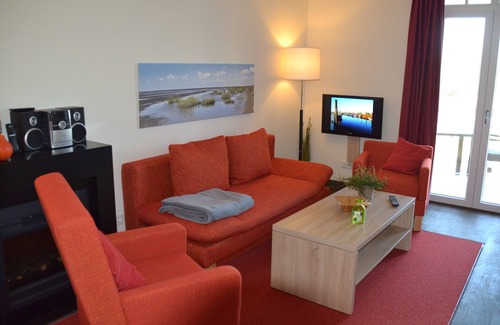 Wremen Apartamento | Exclusivo y moderno apartamento amueblado, incl. Sauna y WiFi, a 100 m de la playa.