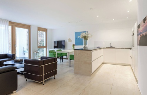 Ueberlingen Apartamento | ubicación romántica en el pequeño puerto de navegación