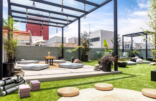 Granada Condominio | Exclusive Apt w/ Balcony | 2 Crazy Rooftops+Gym+B/Center