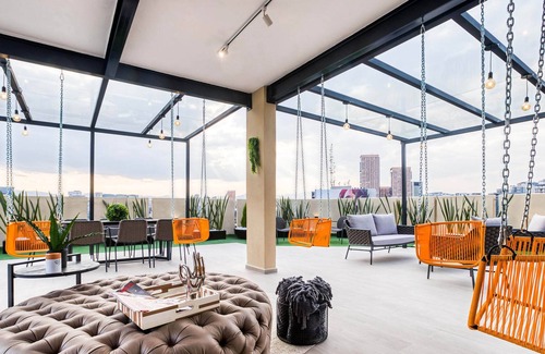 Granada Condominio | Exclusive Apt w/ Balcony | 2 Crazy Rooftops+Gym+B/Center