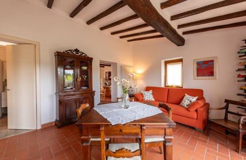 Geggiano Apartamento | Exclusive Villa in Vineyard W Pool, And Siena View