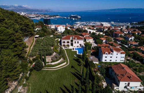 Split Villa | Villa Marnano Split-84m2 pool jacuzzi sea view