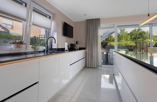 Warendorf Villa | Exclusiva Villa Schaffner con piscina privada, sauna, jacuzzi, terraza y Wi-Fi
