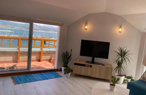 Centro histórico de Baiona Apartamento | Exclusivo ático Baiona con garaje