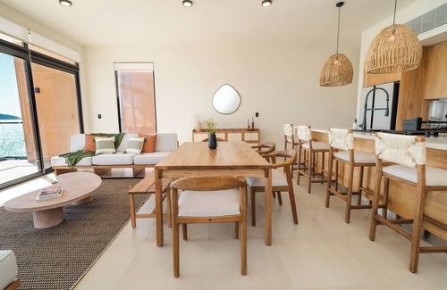 Sonora central Condominio | Exclusivo Penthouse de 3 recamaras Frente a la Playa