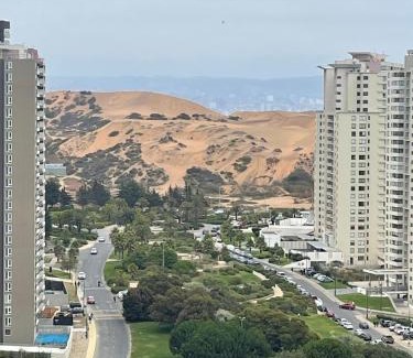 Concon Apartamento | Exclusivo y Amplio Dpto Costa de Montemar con Vista al Mar