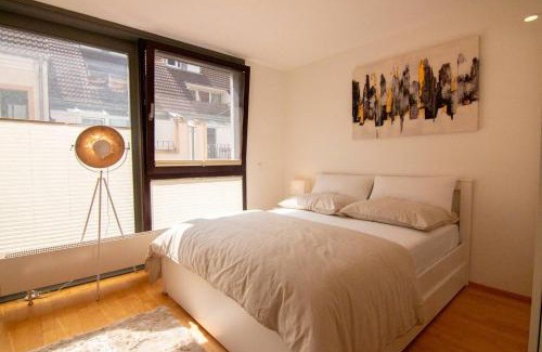 Karlsruhe City Centre Apartamento | Exklusive 1-Zimmer-Wohnung in KA-Stadt
