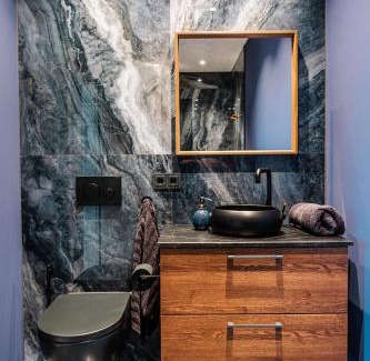 Eschollbrucken Apartamento | Exklusive Design Appartement Deep Blue Neubau