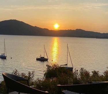Weyregg am Attersee Casa | Exklusiver Seetraum am Attersee direkt am See