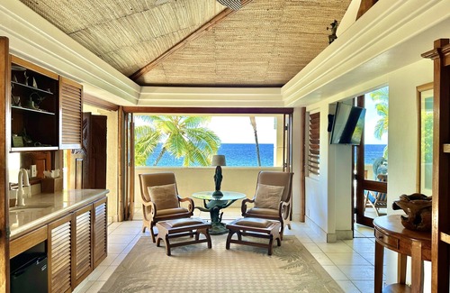 Kailua-Kona Casa | Exótica Kona Bay Hawaii Frente a la playa Paraíso tropical Impresionante hogar