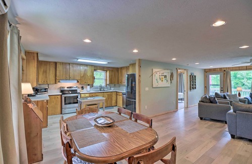 Cotter Cabina | Expansive Cotter Cabin on White River w/ Deck!