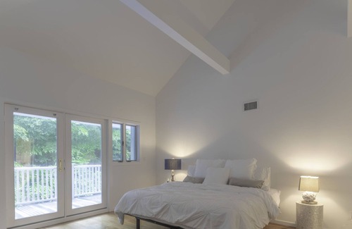 Amagansett North Casa | Nuevo listado: Lujo, luminoso y moderno, aire acondicionado central, piscina climatizada, cerca de las playas