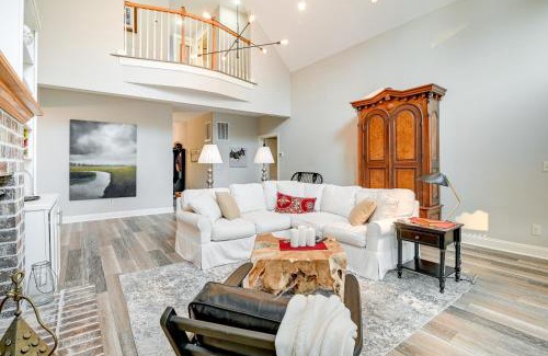 Georgetown Casa | Expansive Georgetown Home with Decks and Fire Pit!