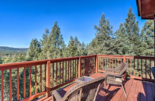 Woodland Park Casa | Expansive Mountain Retreat with Views of Pikes Peak!