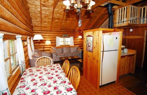 Rangeley Cabina | Experiencia Log Cabin Vivir a orillas del lago Rangeley