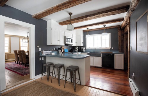 Biddeford Casa | Explore the charm post and beam farmhouse with 4 bedrooms near beaches