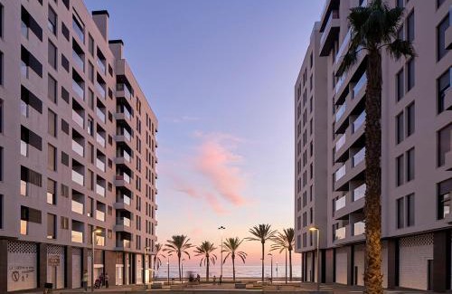 Almeria Apartamento | Expoholidays - Primera línea de playa Villapepita PARKING gratis