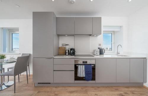 Woolwich Riverside Apartamento | Exquisite 2bed Apt with Parking Near 02 Arena