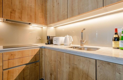 St. Pancras and Somers Town Apartamento | Exquisite Lux Apartment 2 mins by King's Cross Station with AC