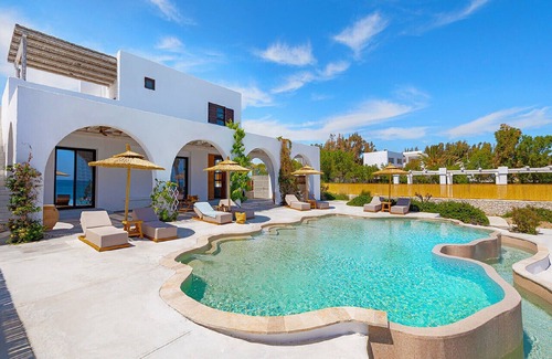 Lahania Villa | Exquisite Rhodes Villa | Villa Boho Chic | 6 Bedrooms | Private Pool | Stunning Sea Views | Direct Access To The Beach | Lachania