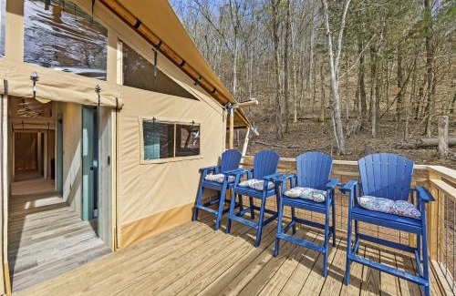 Newport Otro | Exquisite Safari Tent Haven near Smoky Mountains in Tennessee