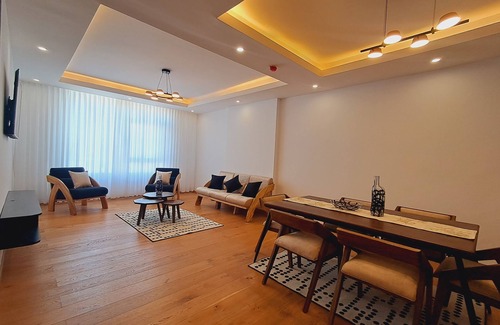 Bole Apartamento | Exquisite Sanctuary Of Luxury 2-Bedroom, 3-Bathroom, with Extra Room & kitchen