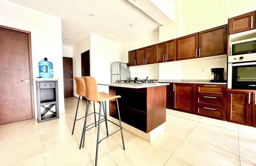 Palmar de Aramara Apartamento | Extraordinario departamento en Vallarta (Manyara) con alberca, cerca de playa.