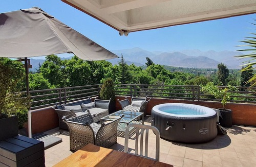 Las Condes Apartamento | Extraordinario Penthouse con terraza y parrilla
