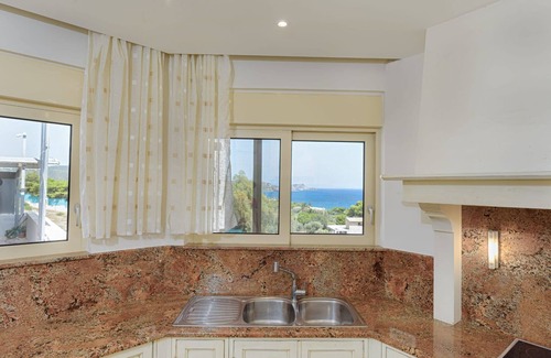 Lavreotiki Villa | Extravagant Athens Villa | Villa Seraphina | 6 Bedrooms | Private Heated Pool | Sea Views |Various Lounging and Lining Spaces & BBQ | Legrena
