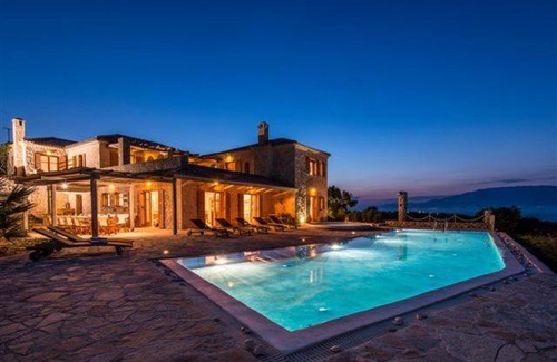 Korithi Villa | Extravagant Zante Villa Villa Palace Great Sea Views 6 Bedrooms Agios Nikolaos