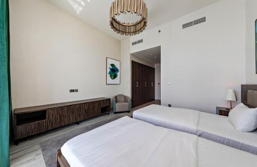 Dubai Media City Apartamento | Fabulous 2BR Apartment with Palm View in Media City