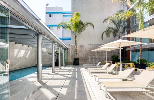 Miguel Hidalgo Apartamento | Fabulous Apt w/ Pvt Balcony | Rooftop+Gym+Pool+Lounge