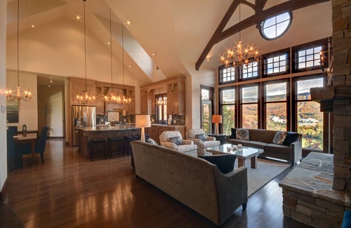 Mont-Tremblant Casa | Fabuloso estrenar castillo en el cielo! Mont-Tremblant de lujo en su máxima expresión!