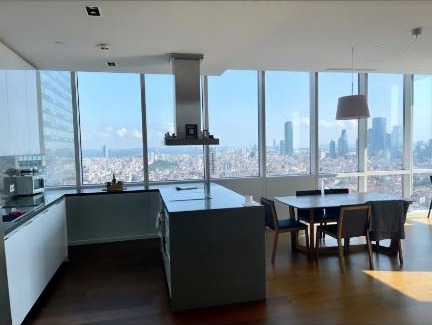 Mecidiyekoy Apartamento | Fabulous two bedroom apartment on the high floor