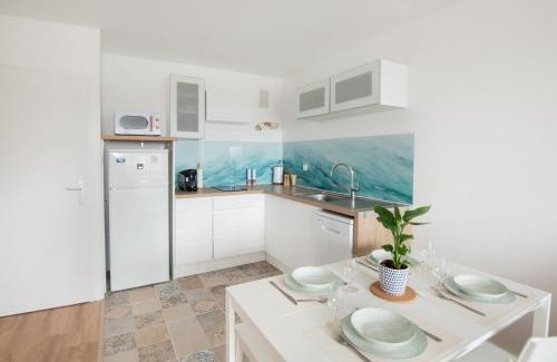 Courseulles-sur-Mer Apartamento | Face à Juno Beach - Appartement vue mer et port