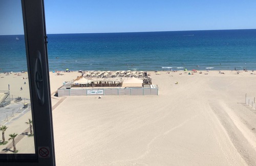 Mediterranee Apartamento | Face à la Mer Pour 4pers, Wifi Bbox, Parking Privé, Loggia vue sur le Canigou