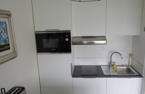 Penvenan Apartamento | Facing Port Blanc beach, beautiful apartment with garden
