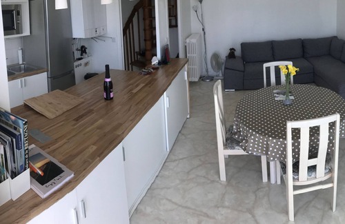 Pornichet Apartamento | Frente al mar, acceso directo a la playa / apartamento duplex ideal de la familia / WIFI niño