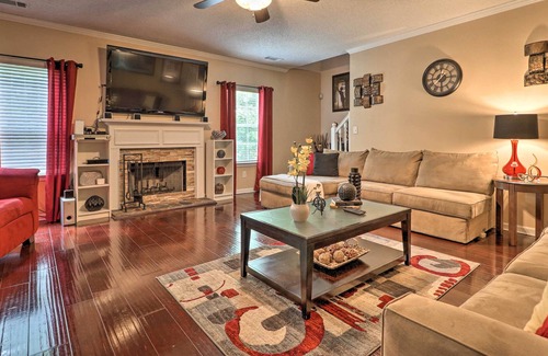 Fairburn Casa | Fairburn Home w/ Fire Pit - 24 Mi to Atlanta!