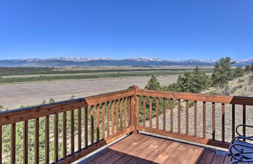Fairplay Casa | Fairplay Cabin with Pool Table, Deck and Mountain View