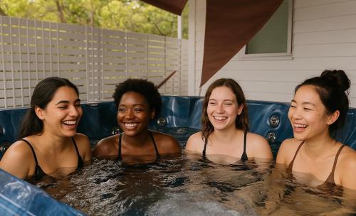 Narara Casa | Fairyland Getaway- at Central Coast with XXXL hot Jacuzzi & Fun - Round pool table and Slide bunk bed