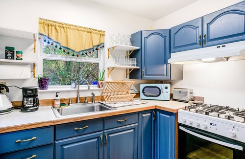 Vashon Island Cabaña | Fairytale Cottage with a Lovely Meadow Setting, Patio & WiFi - Walk to KVI Beach