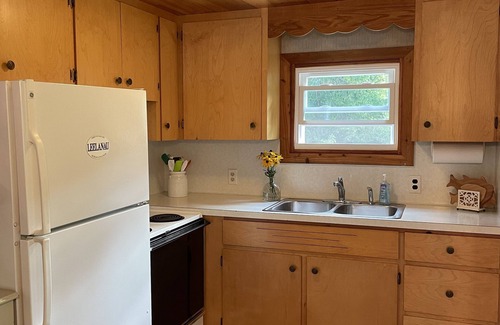 Lake Leelanau Cabaña | Fall 2025 open, stunning, cozy, sunset waterfront on N Lake Leelanau.