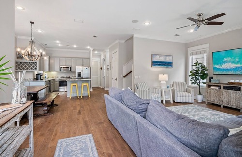 Seagrove Beach Casa | Fall Dates Available! Private Beach Access! 4 Adult Bikes! Spacious Porches and Balconies!