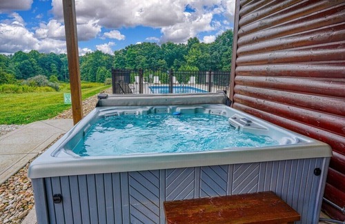 Rockbridge Cabina | Cabaña-Baño Privado-Falls Lodge