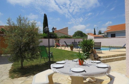 Saint-Hippolyte Casa | Family villa private pool near beach 6PC7